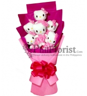 6pcs Cute Hello Kitty Bouquet